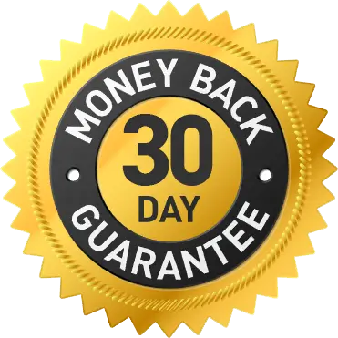 30 day money back guarantee